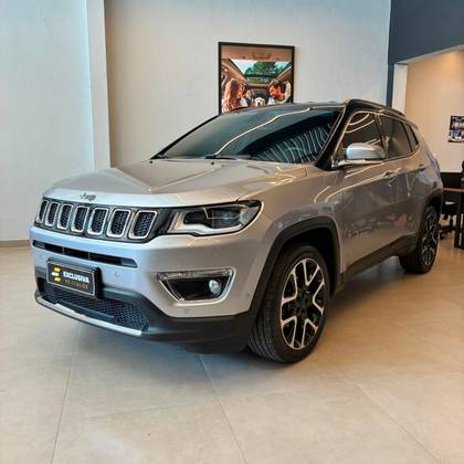 JEEP COMPASS 2.0 16V FLEX LIMITED AUTOMÁTICO JEEP COMPASS 2.0 16V FLEX LIMITED AUTOMÁTICO